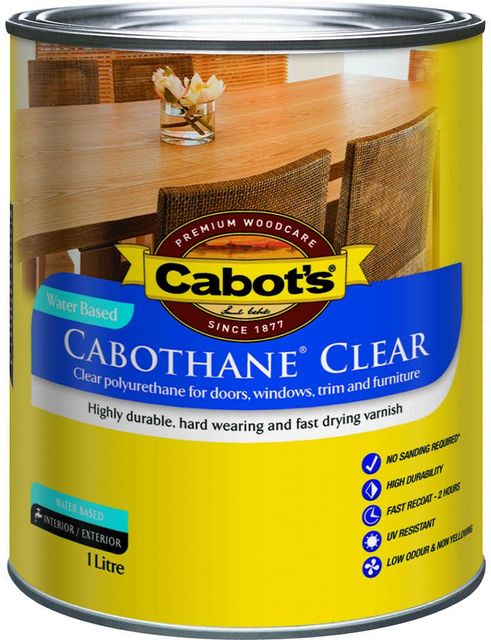 Cabot's Cabothane Clear Water Based Matt 250ml