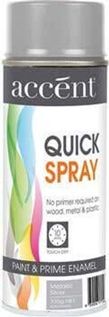 Accent Quickspray Metallic Silver 310G