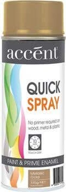 Accent Quickspray Metallic Gold 310G