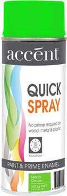 Accent Quickspray Neon Green 300G