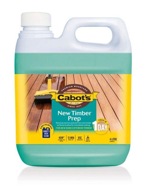 Cabot's New Timber Prep 4L