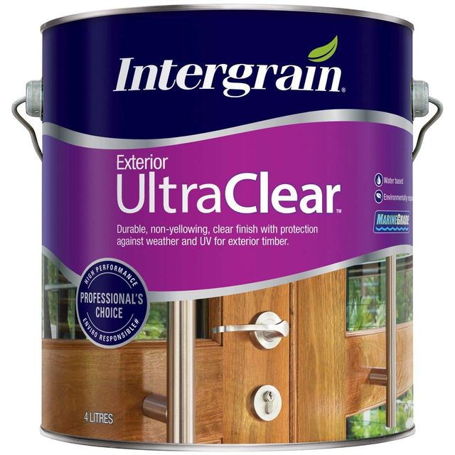 Intergrain UltraClear Exterior Matt 4L