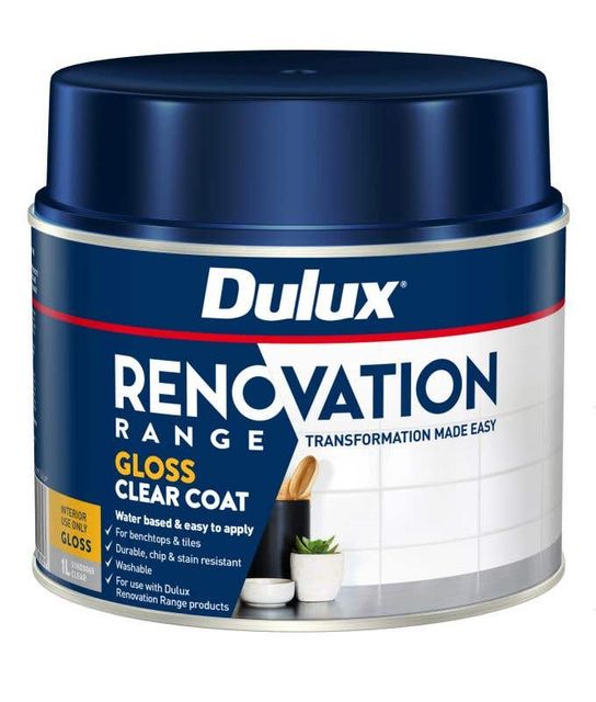 Dulux Renovation Range Clear Coat Gloss 1L