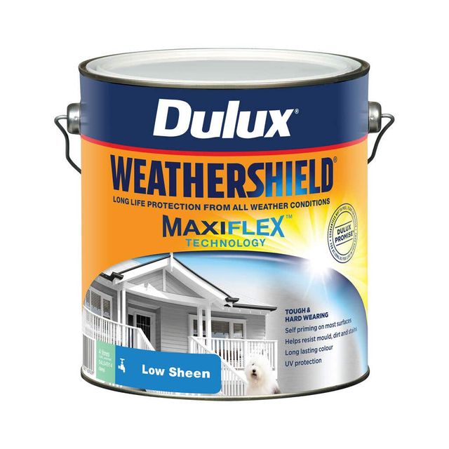 Dulux Weathershield Exterior Low Sheen Deep 4L