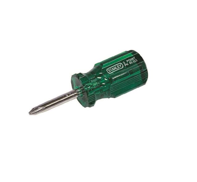 Stanley Phillips® Tip Stubby Screwdriver Blade: #2 x 38mm