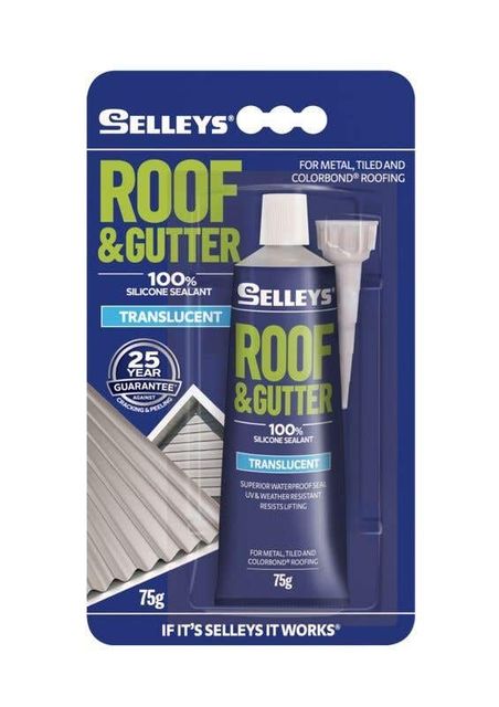 Selleys Roof & Gutter Silicone 75g