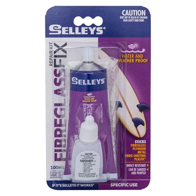 Selleys Fibreglass Repair Kit 100ml