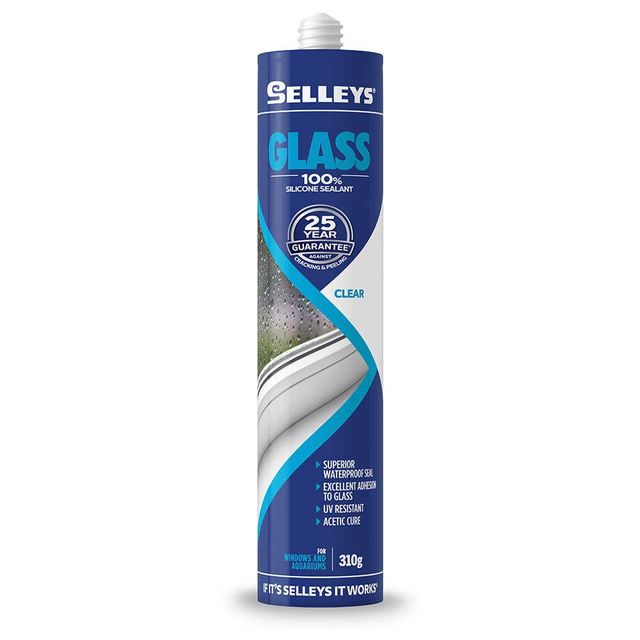 Selleys Glass Silicone Clear 310g