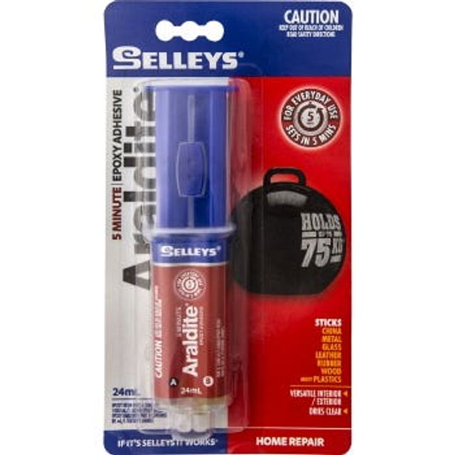 Selleys Epoxy Adhesive Glue - 24ml Syringe
