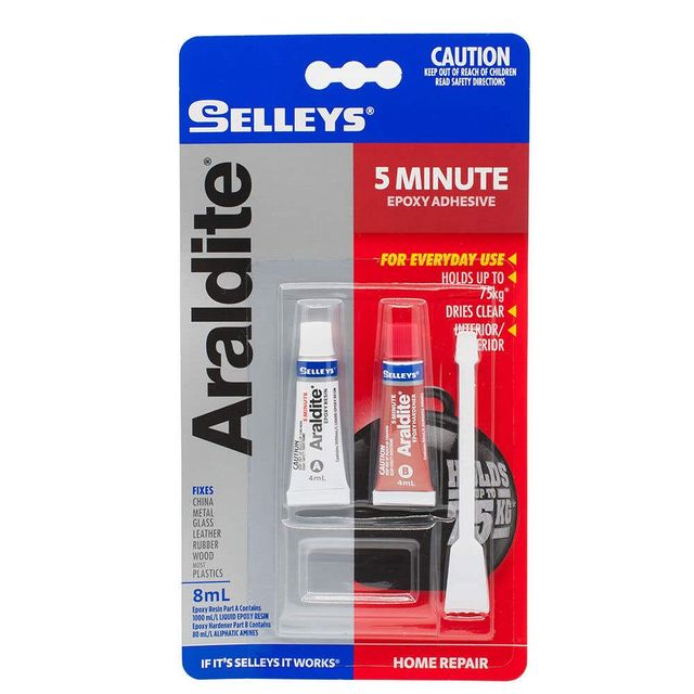 Selleys Araldite 5 Minute Epoxy Adhesive 8ml