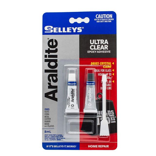 Selleys Araldite Ultra Clear Epoxy Adhesive 8ml