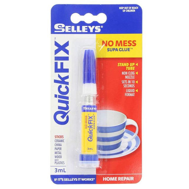 Selleys Liquid Quick Fix No Mess Supa Glue 3ml