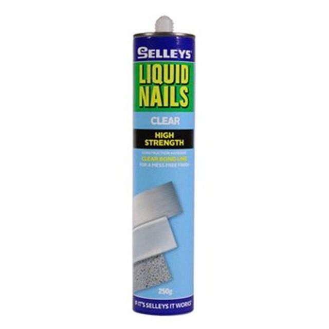 Selleys Liquid Nails Clear Adhesive 250g
