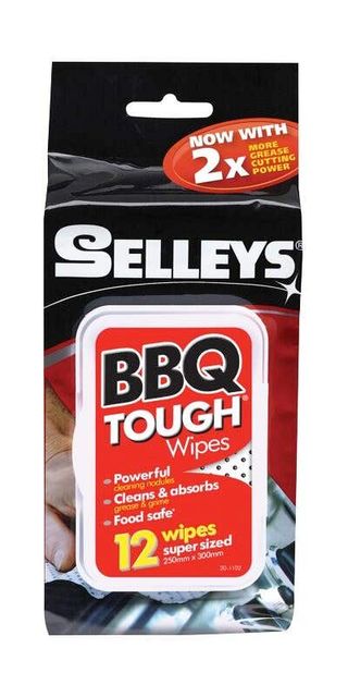 Selleys BBQ Tough Wipes - 12 Pack