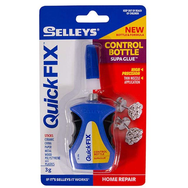 Selleys Quick Fix Supa Glue Control Bottle 3g