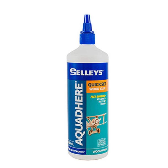 Selleys Adhesive Aquadhere Quickset PVA 500ml