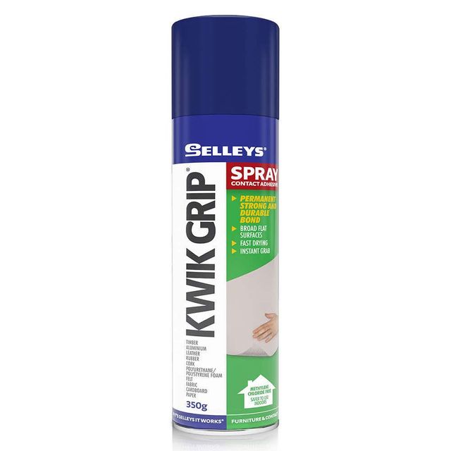 Selleys Kwik Grip Spray Adhesive 350g