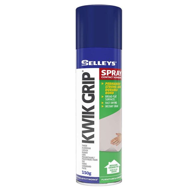 Selleys Kwik Grip Spray Adhesive 150g