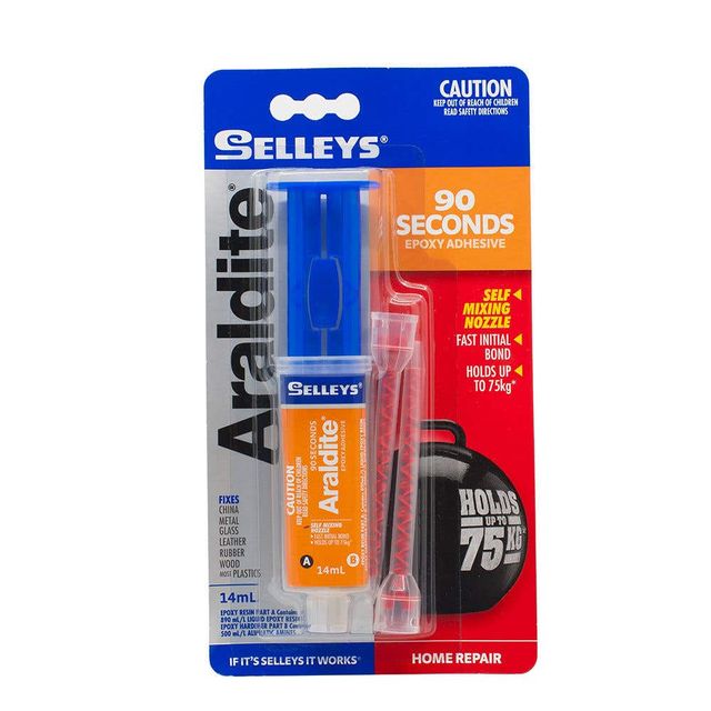 Selleys Araldite 90 Second Epoxy Adhesive 14ml