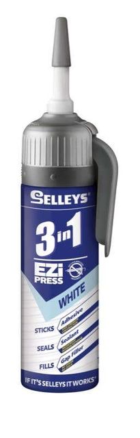 Selleys 3-In-1 Ezi Press White 150g