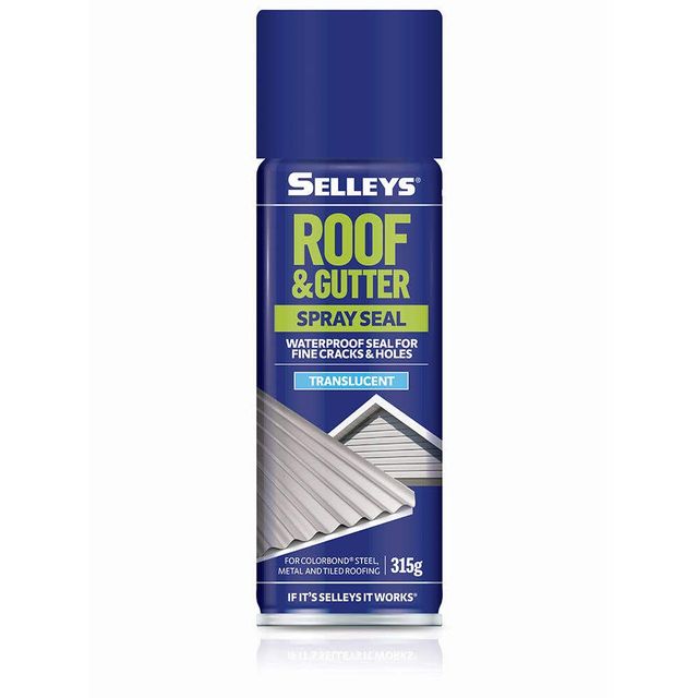 Selleys Roof & Gutter Silicone Spray Seal 315g