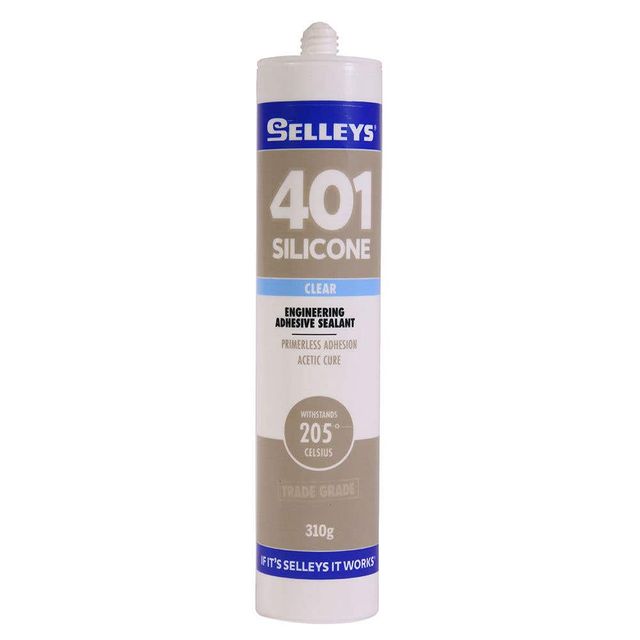 Selleys 401 Clear Silicone 310g