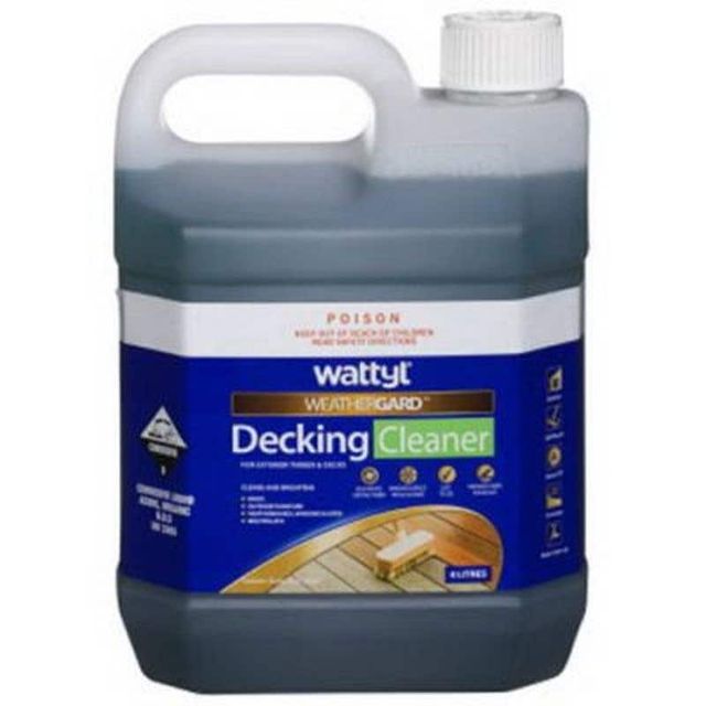 Wattyl Weathergard Decking Cleaner 4L