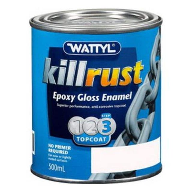 Killrust Gloss Enamel Wdland Gry 500Ml