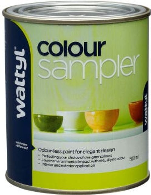 Wattyl colour sampler y/base 500ml