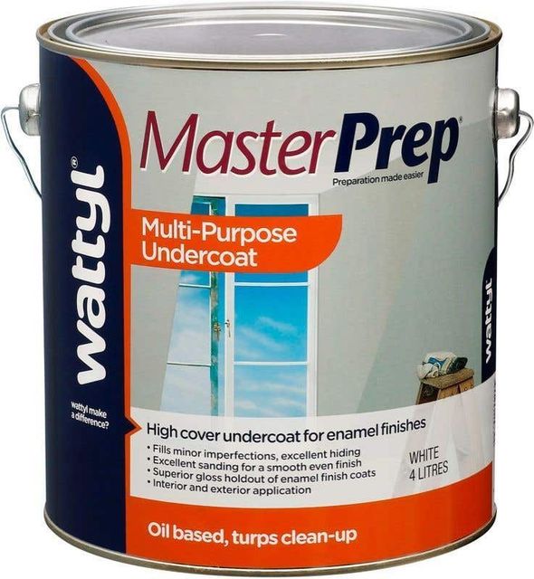 Wattyl Masterprep Multi Purpose Undercoat 4L