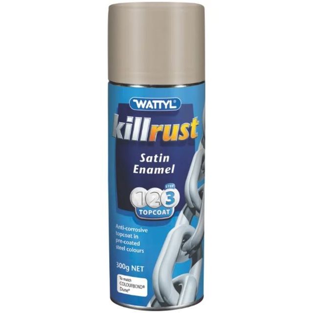 Wattyl Killrust Satin Enamel 300g Dune
