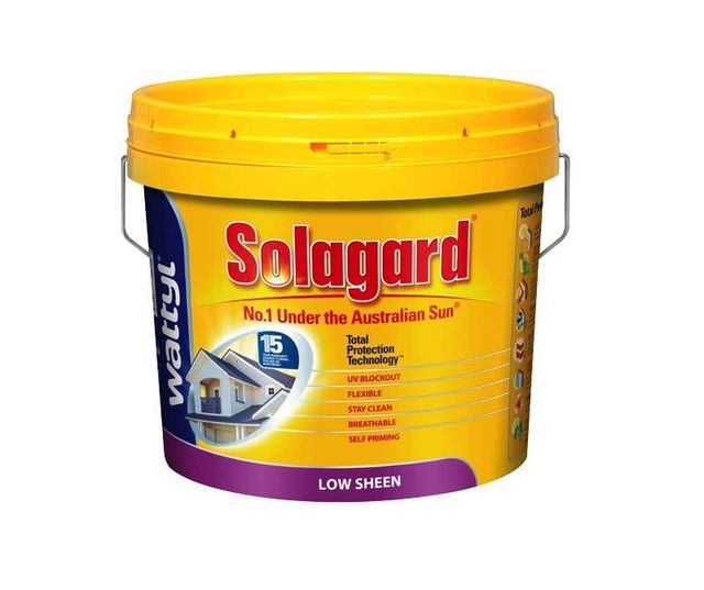 Wattyl Solagard Low Sheen White 10L