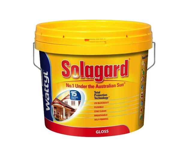 Wattyl Solagard Gloss White 10L