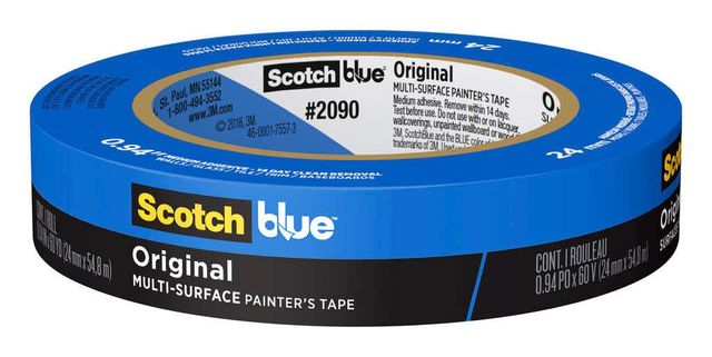 Scotch Blue Original Multi-Surface Masking Tape 24mm x 55m - 2 Pack