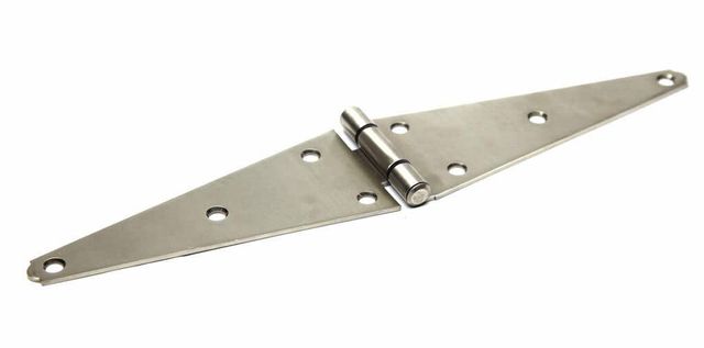 Zenith Strap Hinge Zinc Plated 75mm - 2 Pack