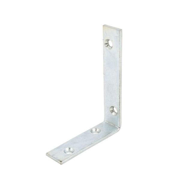 Zenith Heavy Duty Angle Bracket Zinc Plated 100 X 75 X 20mm - 1 Pack