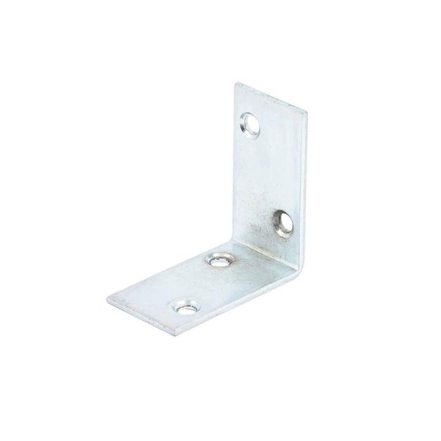Zenith Heavy Duty Angle Bracket Zinc Plated 75 x 75 x 40mm