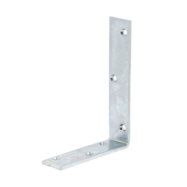Zenith Heavy Duty Angle Bracket Zinc Plated 200 x 150 x 40mm - 1 Pack