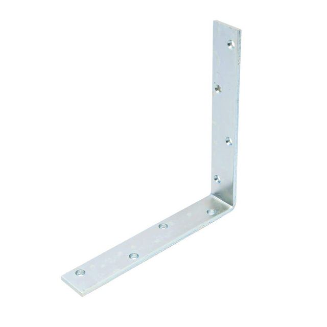 Zenith Heavy Duty Angle Bracket Zinc Plated 250mm