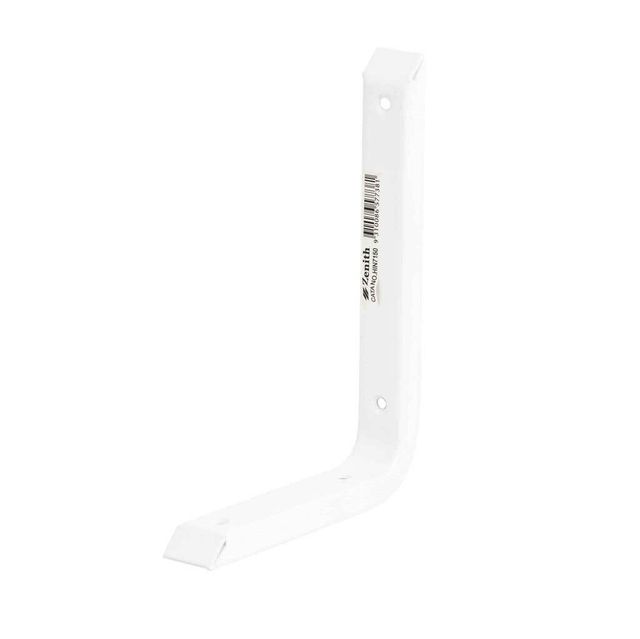 Zenith Shelf Bracket White 150 x 200 - 1 Pack
