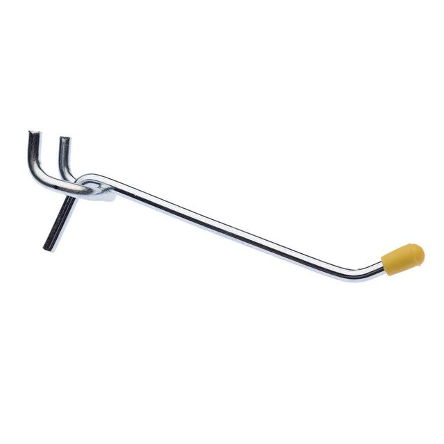 Zenith Pegboard Hooks Single 75mm - 3 Pack