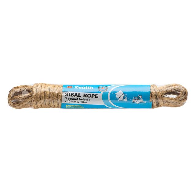 Zenith Sisal Rope 10mm x 10m