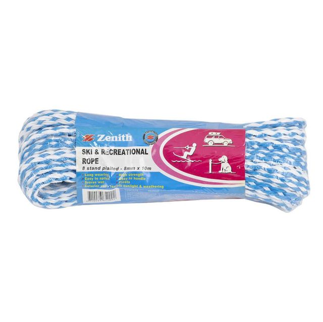 Zenith Ski Rope 8mm x 10m