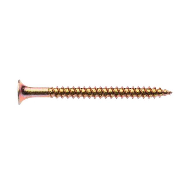 Zenith Plasterboard Screws Philips Drive Gold Passivate 8G x 50mm - 50 Pack