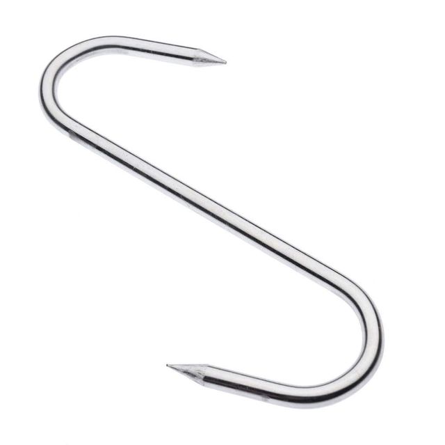 Zenith Meat Hook Zinc Plated Small - 2 Pack