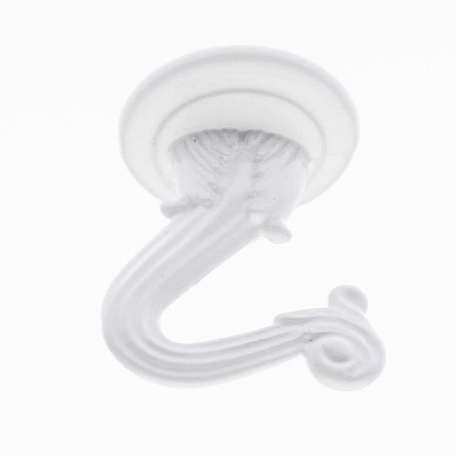 Zenith Ceiling Planter Hook White Small - 2 Pack