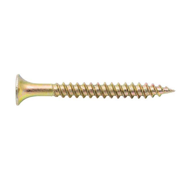 Zenith Plasterboard Screws Philips Drive Gold Passivate 8G x 40mm - 100 Pack