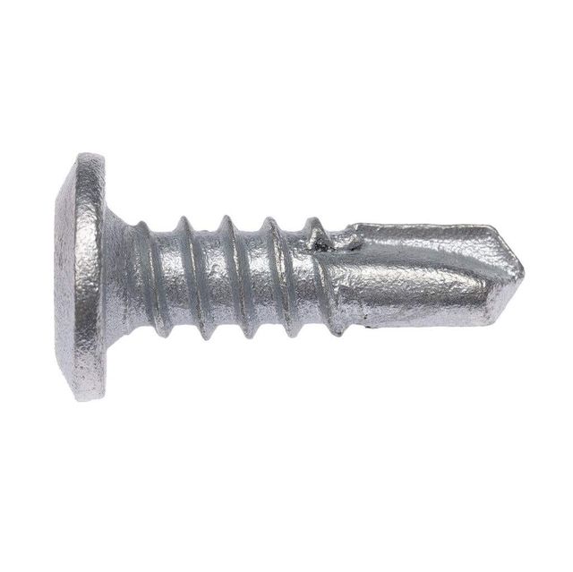 Zenith Metal Screws Wafer Head Galvanised 10G x 16mm - 100 Pack