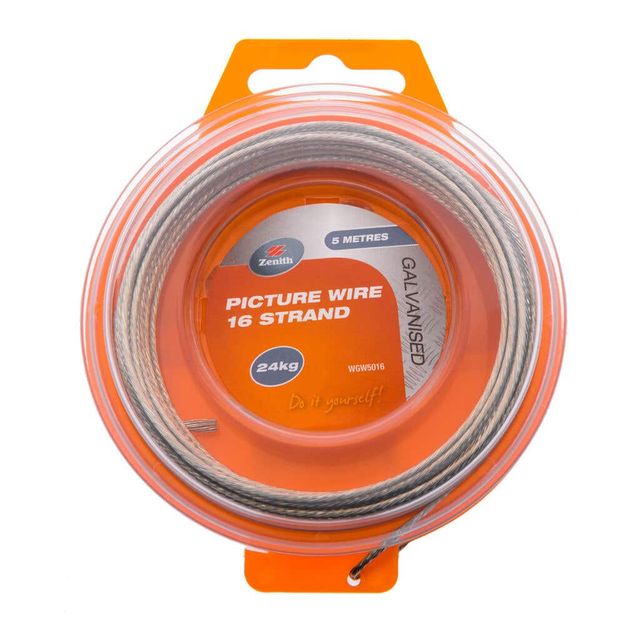 Zenith Wire 16 Strand Galvanised 5m - 1 Pack