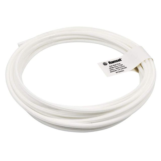 Ramset Wall Plug Roll White 5mm x 5m - 1 Pack